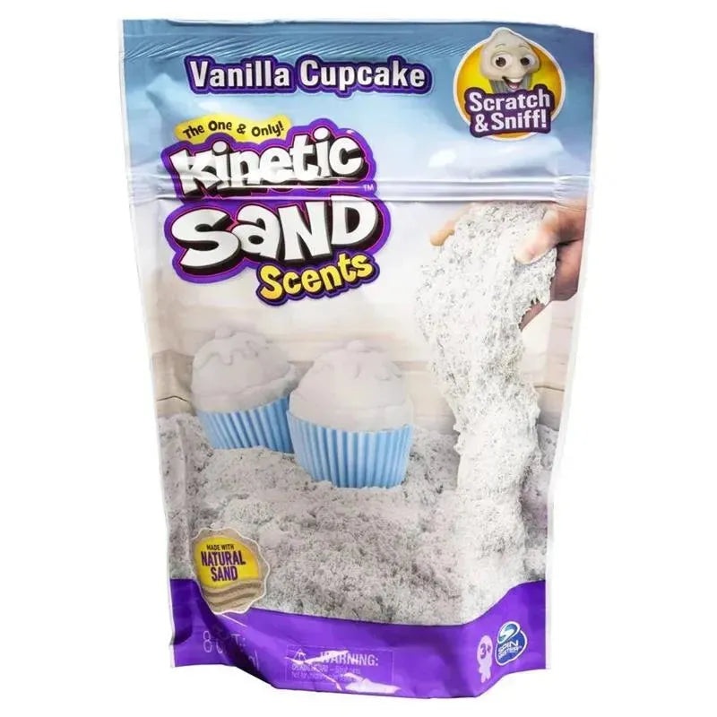 Spin Master – Kinetic Sand Scents, 8Oz Scented Kinetic Sand Vanilla