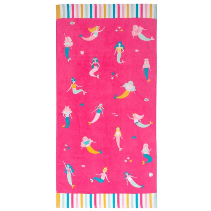 Stephen Joseph – Beach And Bath Towels Mermaid