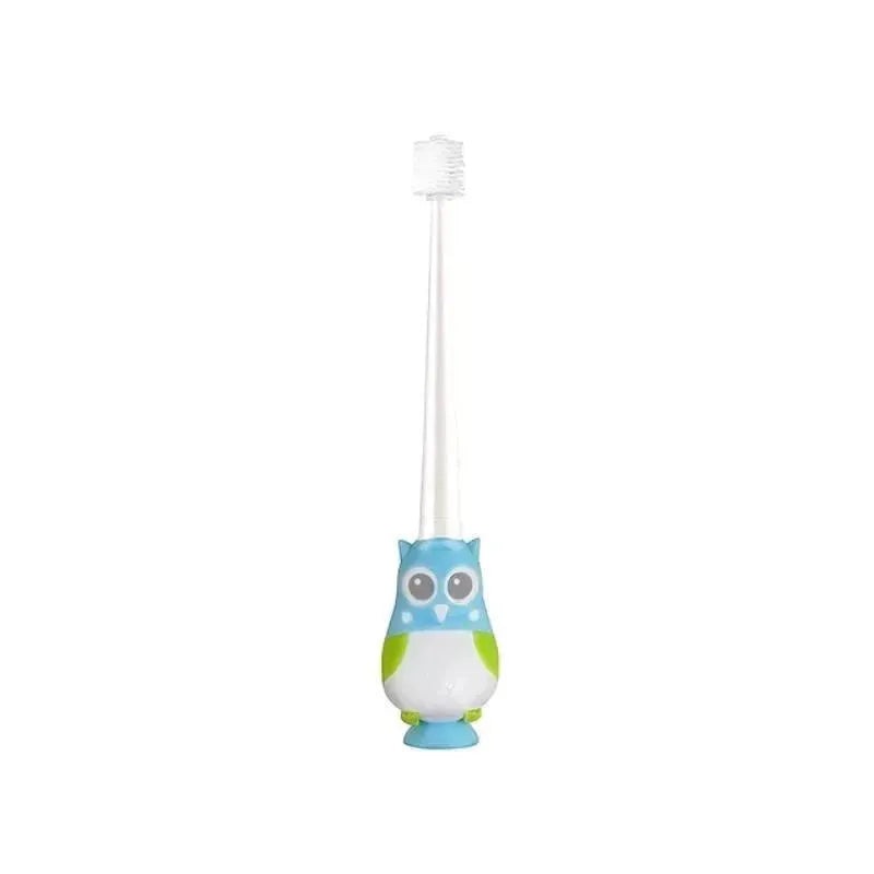 Beloved Owl The Fun Kids Toothbrush Blue 2Y +