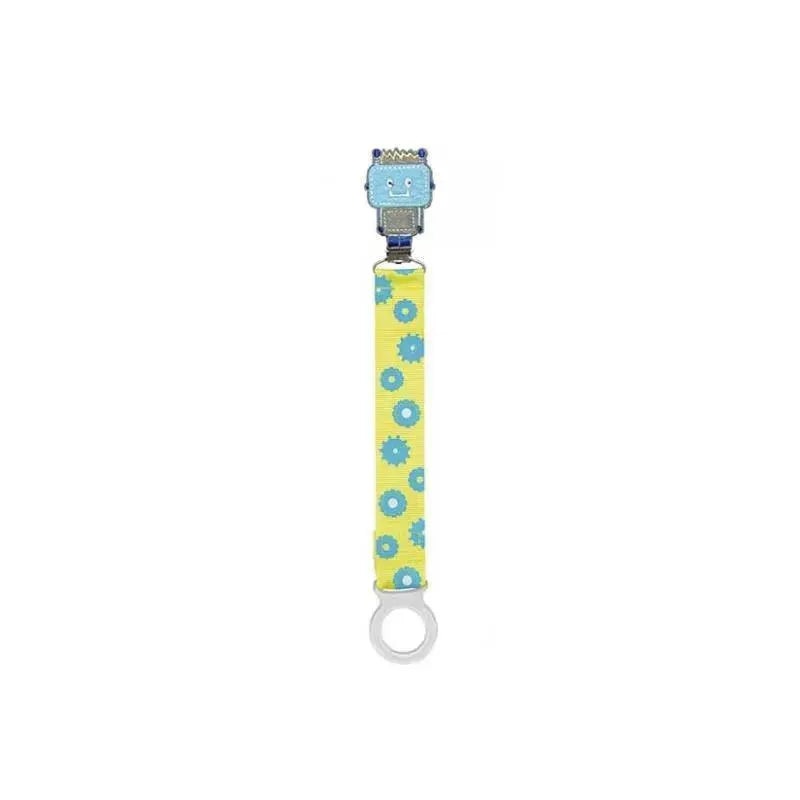 C.R. Gibson Pacifier Clip, Robot