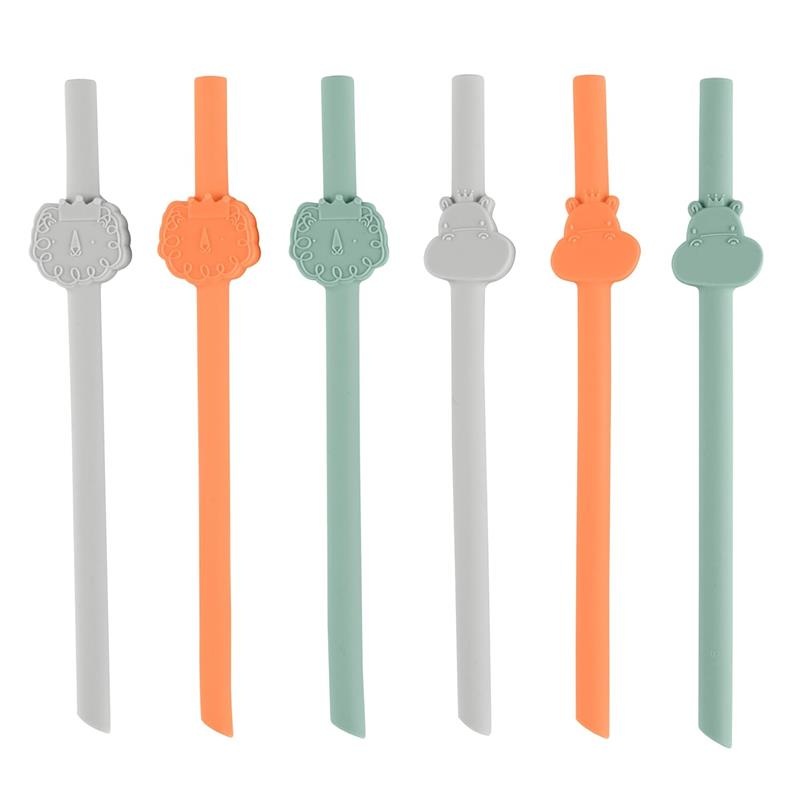 Chicco Feeding – Silicone Straws Variety Pack (6Pcs)