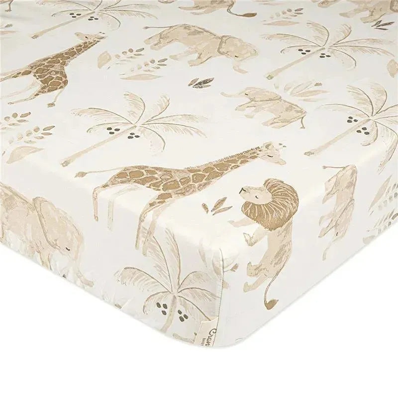 Crane – Baby Soft Cotton Crib Mattress Sheet, Animal