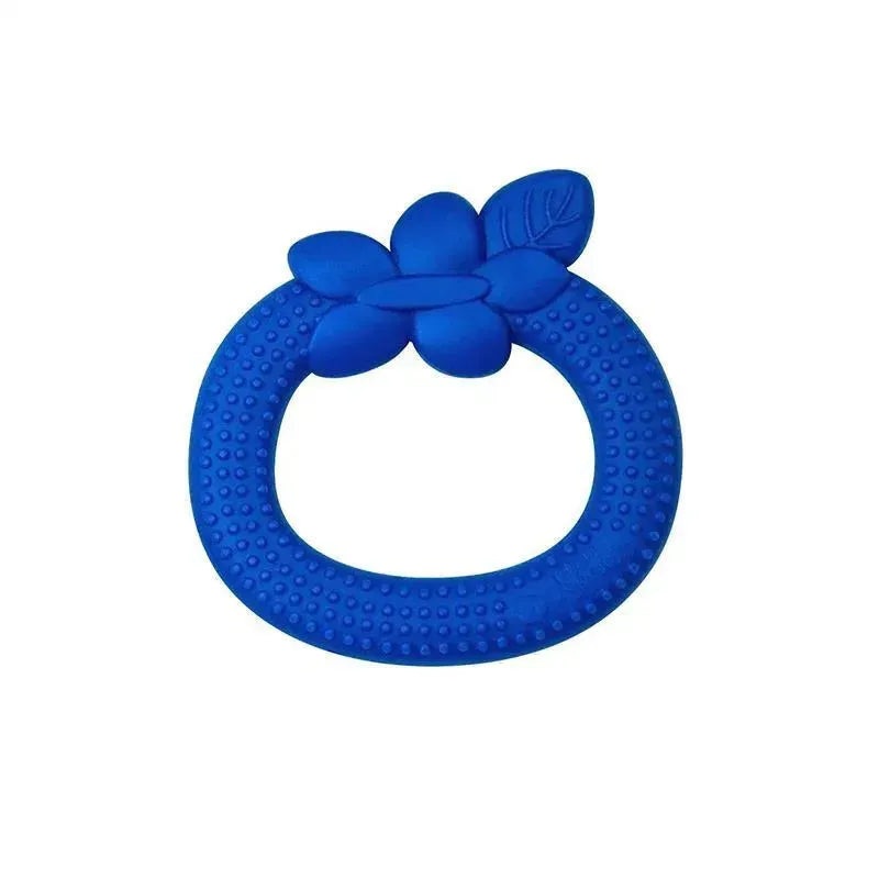 Green Sprouts Silicone Fruit Teether, Blueberry