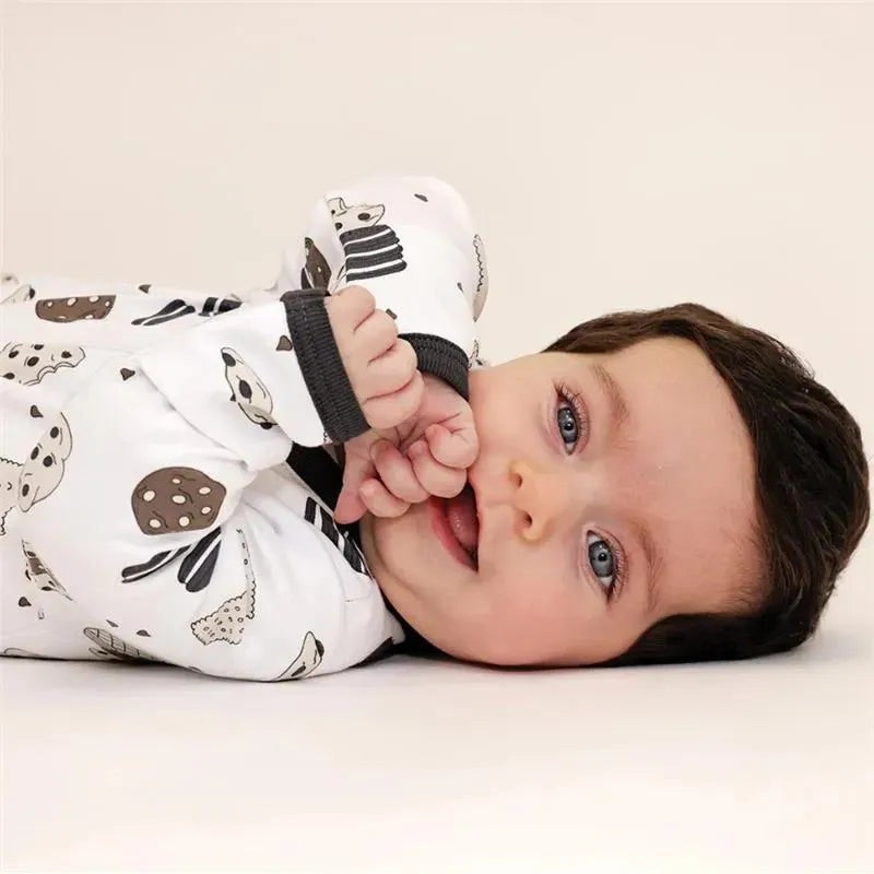 Noomie – Cookies Zipper Footie