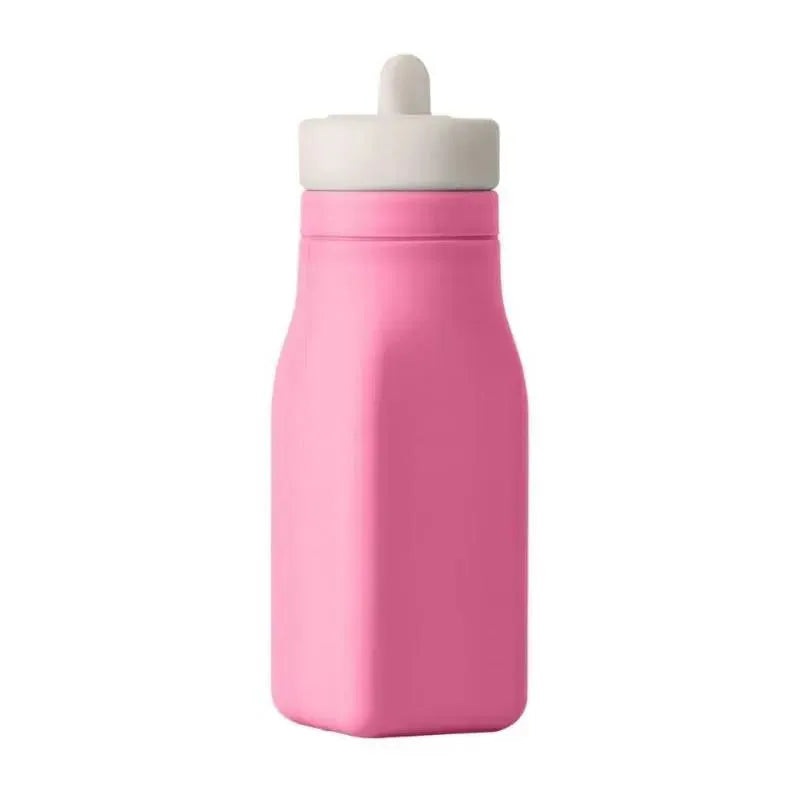 OmieBox – Leak-Proof Silicone Water Bottle, Pink