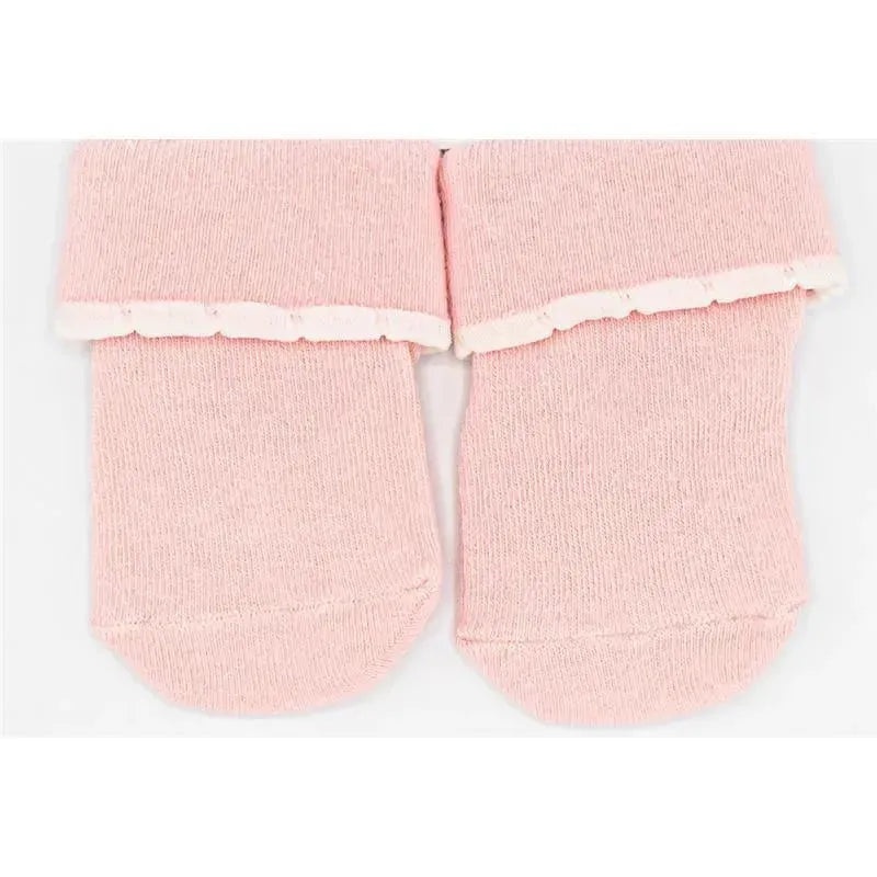Piero Liventi Pink Cuffs Baby Girl Socks