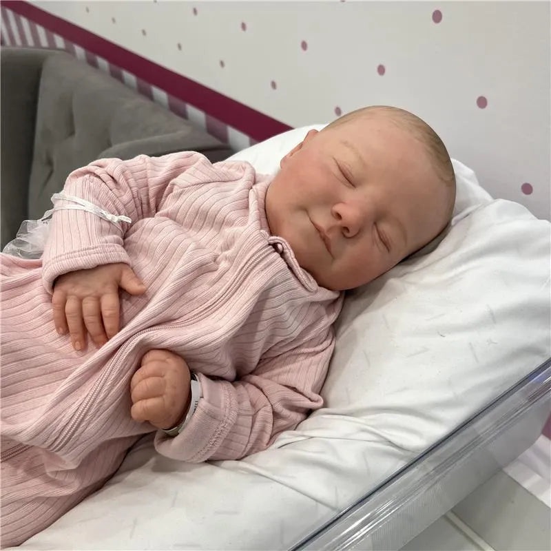 Reborn Baby Doll – White Vinyl, June