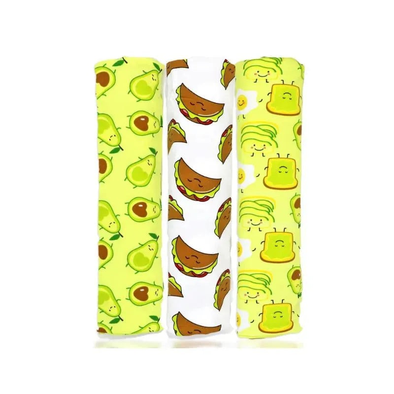Rose Textiles – 3Pk Avocado Knit Swaddle