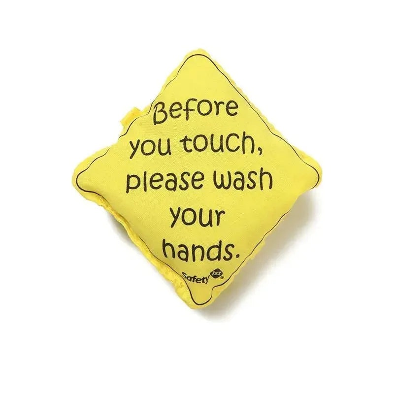 Safety 1St No Germs On Board Sign, Yellow