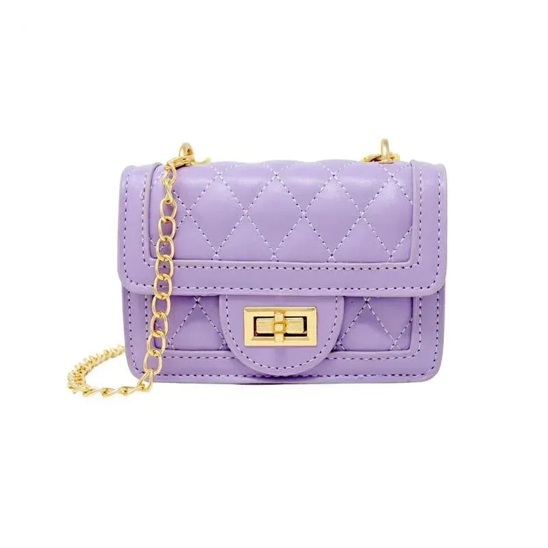 Tiny Treats – Tiny Classic Quilted Mini Purse, Lavender