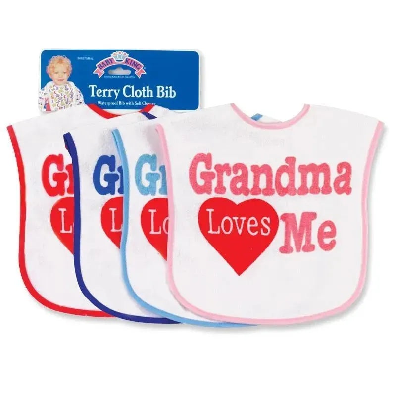 Baby King Grand Love Me Bib, Colors May Vary