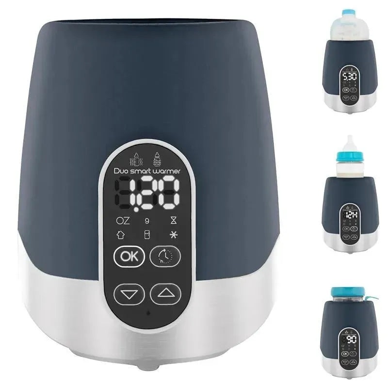 Babymoov – Duo Smart Bottle Warmer, 2-in-1 Car and Home, for Breastmilk or Baby Formula