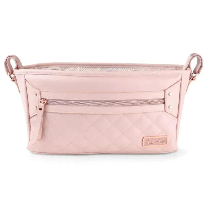 Itzy Ritzy – Adjustable Stroller Caddy/Organizer, Blush