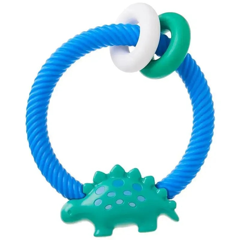 Itzy Ritzy – Dinosaur Rattle With Teething Ring