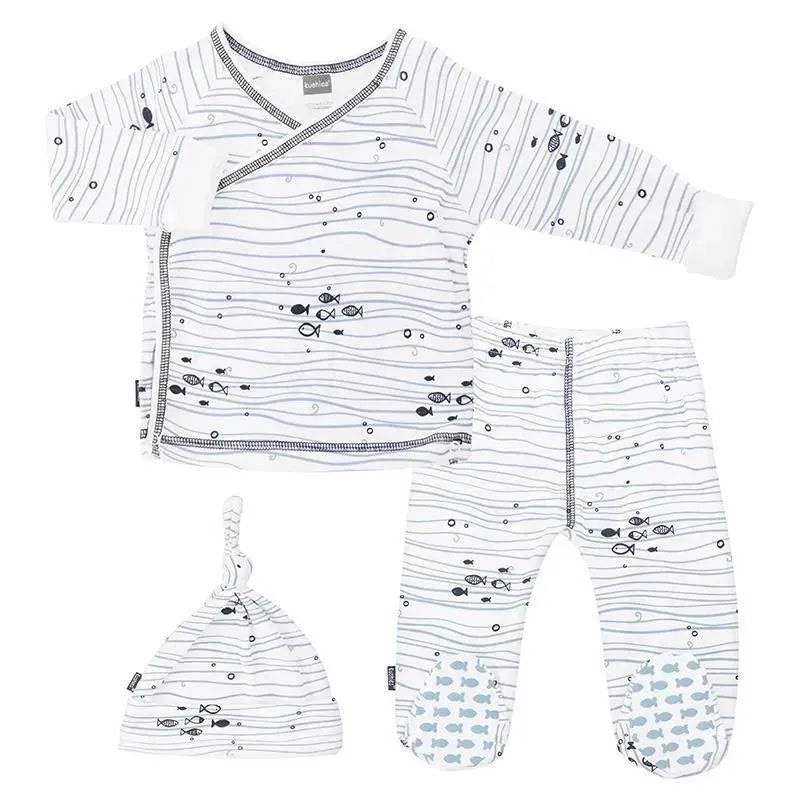 Kushies Take Me Home 3 Piece Set – Blue Print