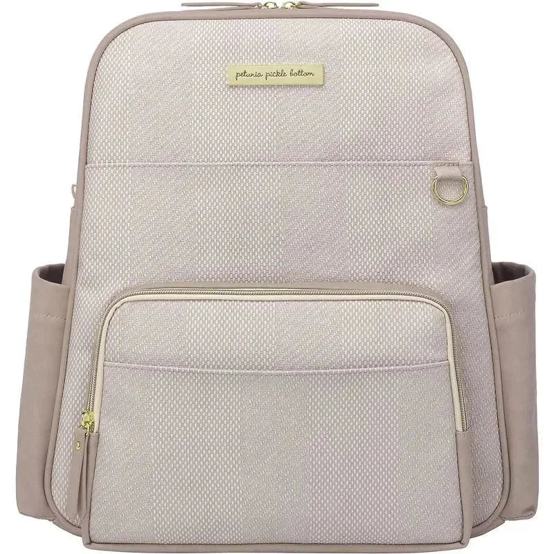 Petunia – Sync Backpack, Grey Matte Cable Stitch