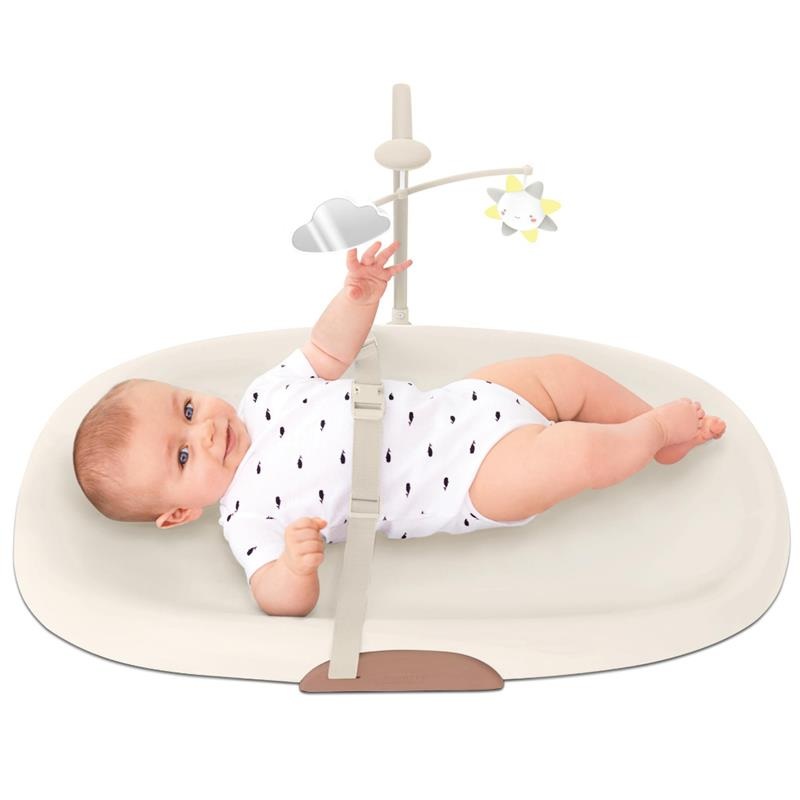 Skip Hop Nursery Style Wipe-Clean Changing Pad, Oat