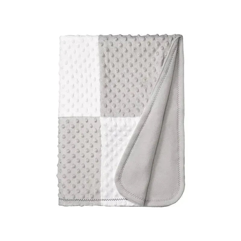 Spasilk – Swiss Dot Blanket Grey