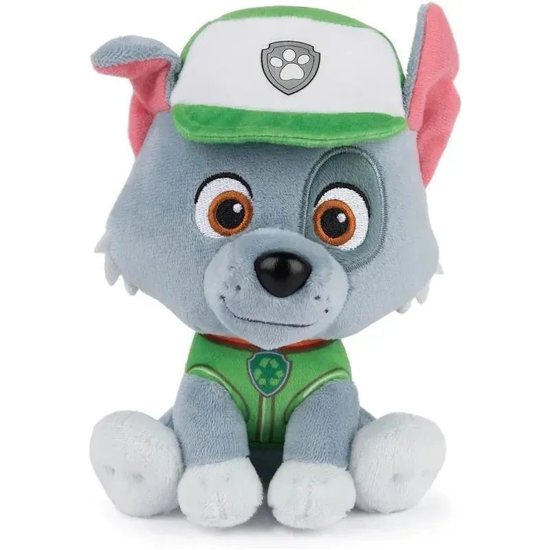 Spin Master – GUND Official PAW Patrol Rocky in Signature Recycling Uniform Plush Toy, Stuffed Animal for Ages 1+, 6