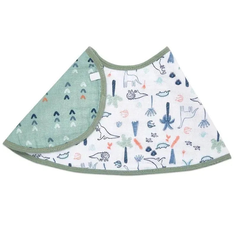 Aden + Anais – Cotton Muslin Burpy Bib, Dinotime