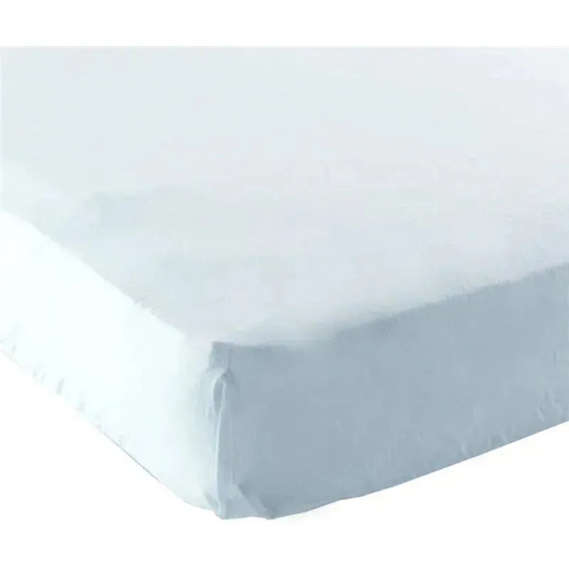 Baby Vision – Luvable Friends Unisex Baby Fitted Portable Crib Sheet, Blue