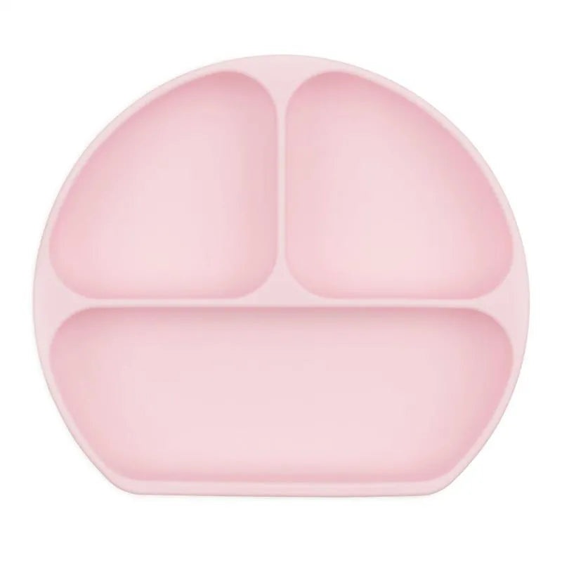 Bumkins Silicone Grip Dish – Pink