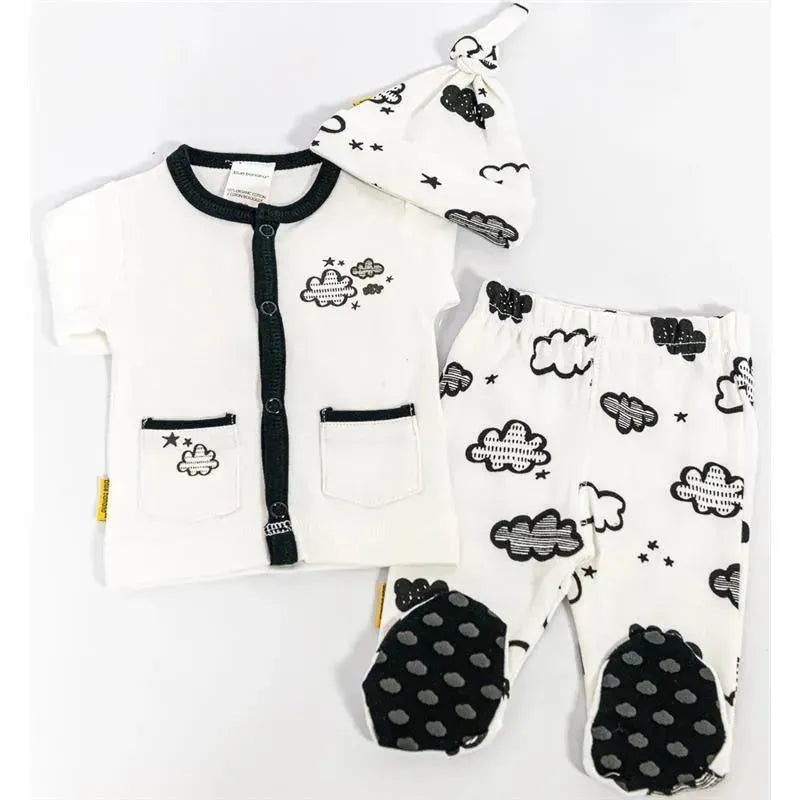 Kushies Clouded Baby Take Me Home Set w Baby Hat