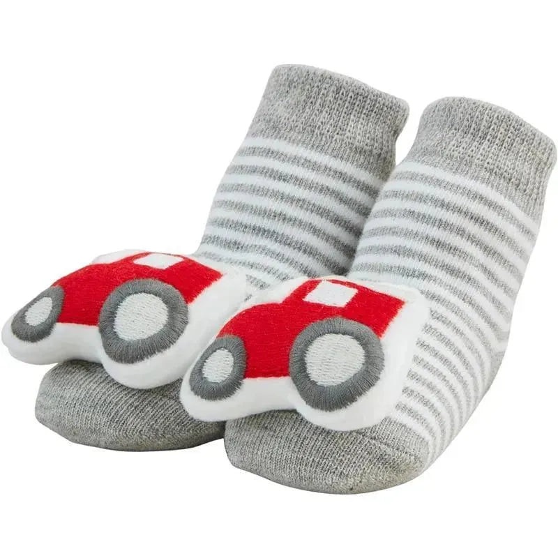 Mud Pie – Tractor Rattle Toe Sock Set