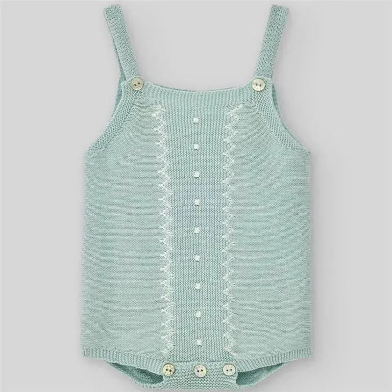 Paz Rodriguez – Baby Knit Newborn Body, Cream/Beige