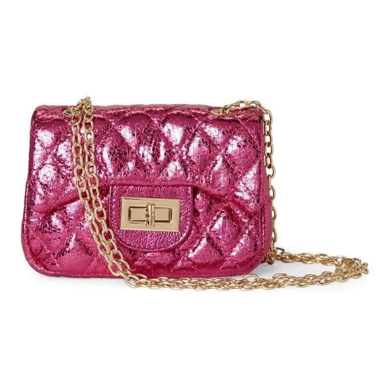 Popatu – Metallic Hotpink Handbag