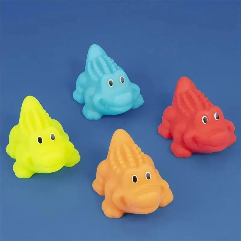 Sassy Glowin’ Gators Bath Toys – Assorted Colors (1 count)