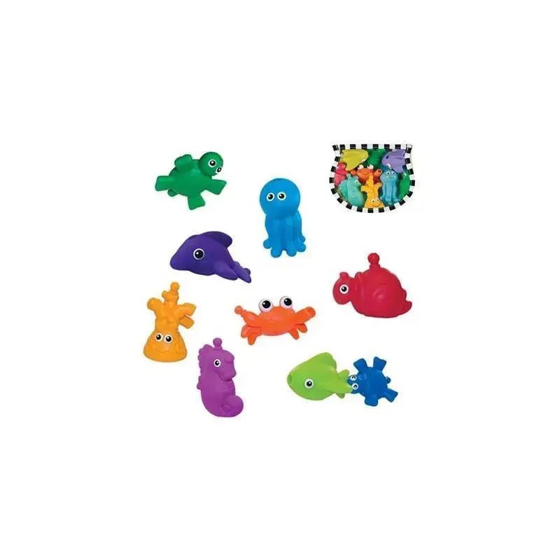 Sassy Snap & Squirt Sea Creatures, 9-Pack