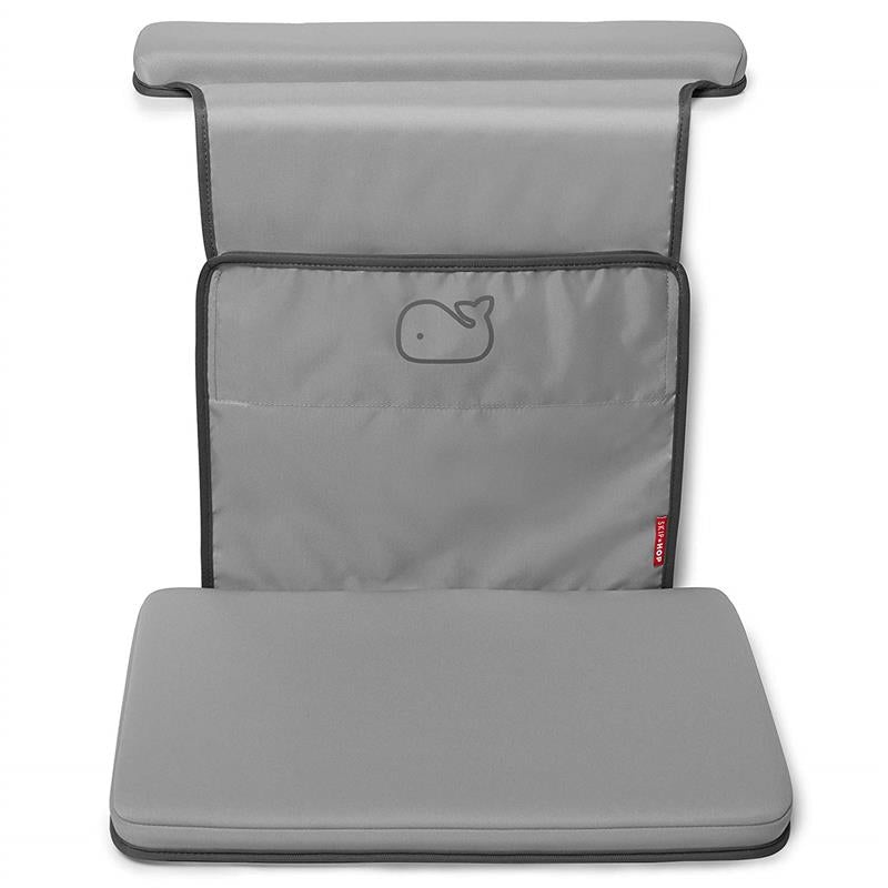 Skip Hop Baby Bath Moby All-In-One Elbow Saver & Kneeler, Grey