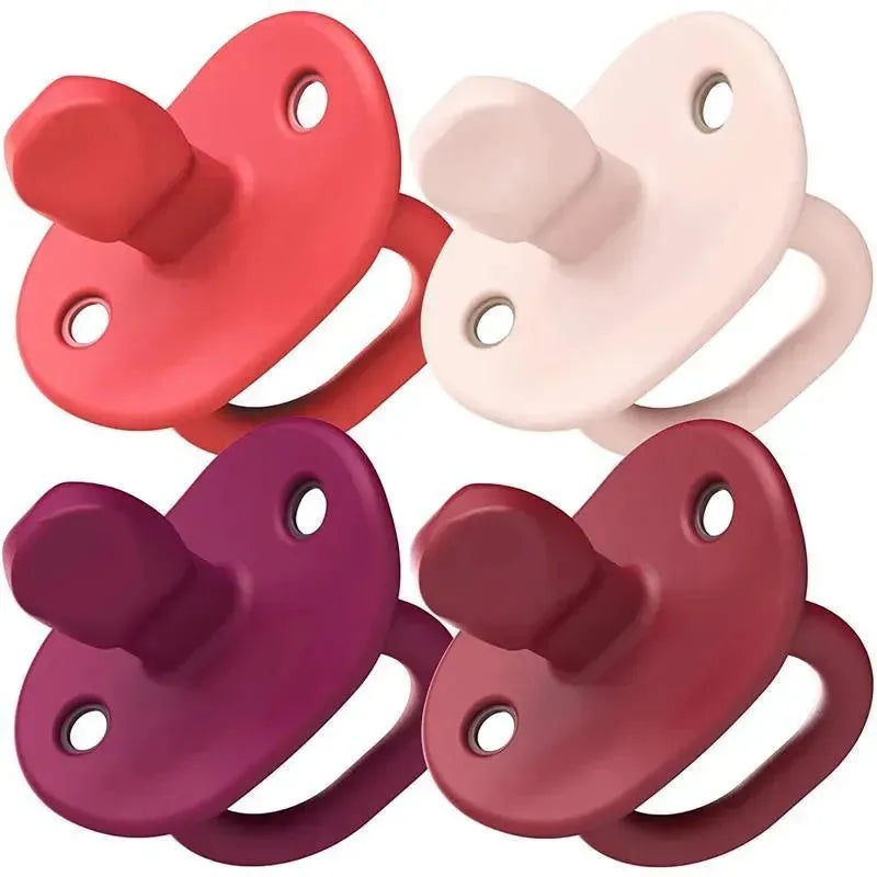 Tomy – Boon Jewl 4 Pk Stage 2 Pacifier Pink, 3M
