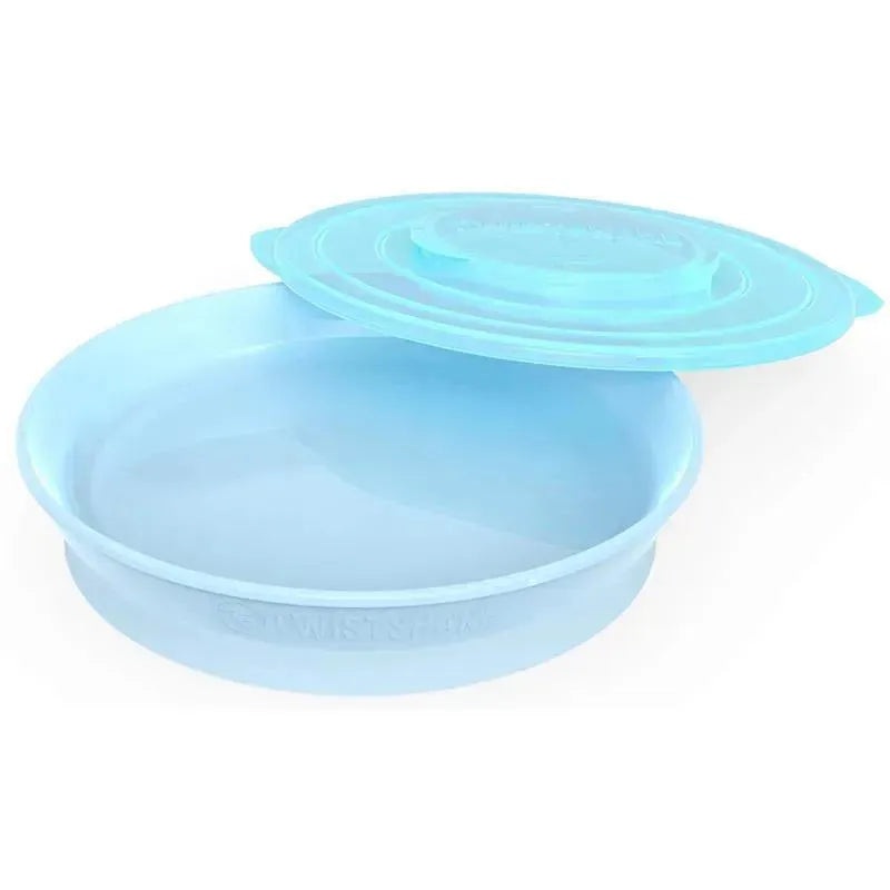 Twistshake – Plate 6+ M, Pastel Blue