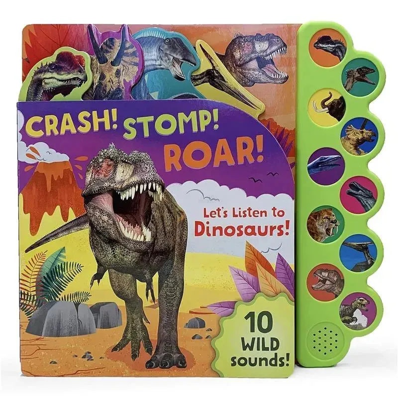 House Of Marbles – Sound Book Crash!, Stomp!, Roar! Dino