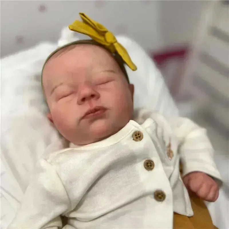 Reborn Baby Doll – White Vinyl, Autumn