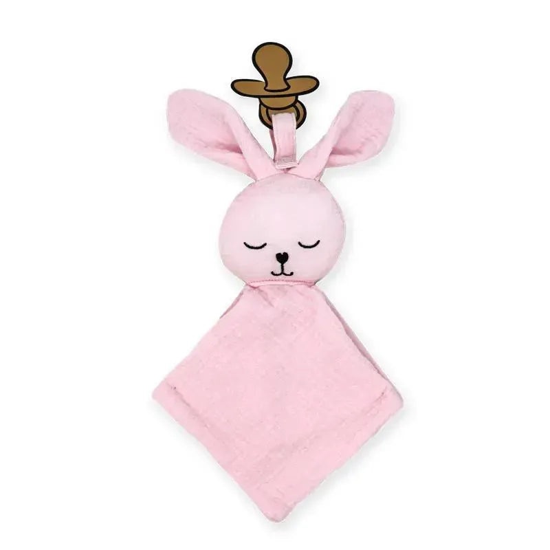 Rose Textiles – Muslin Pacifier Nunu, Bunny