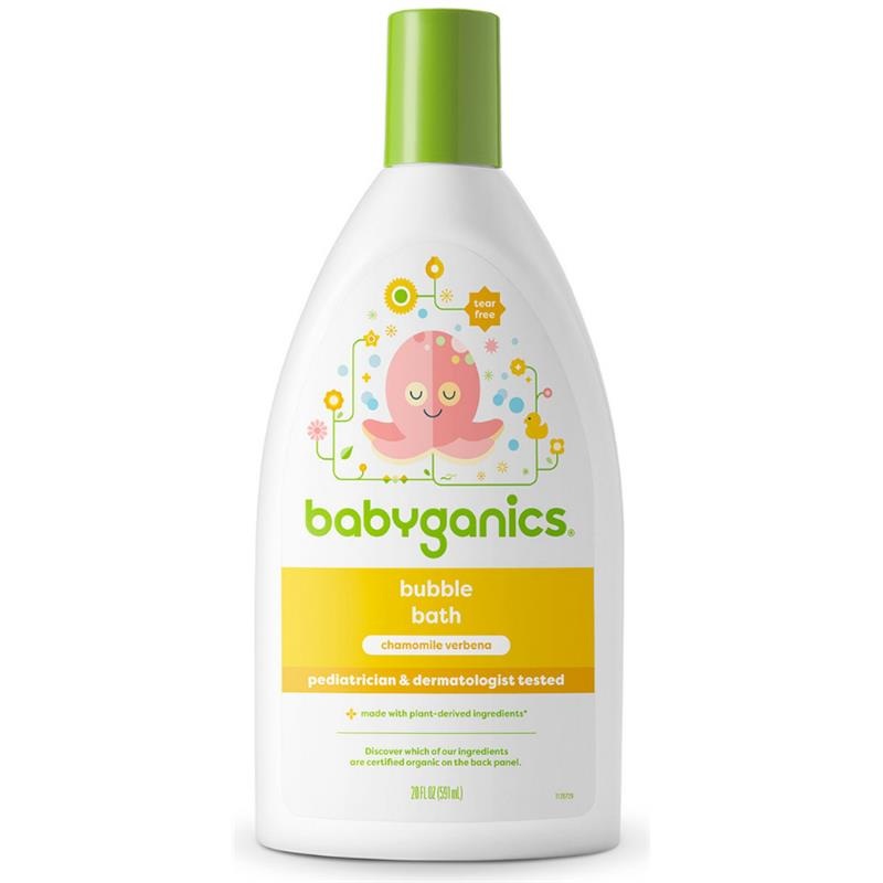 Babyganics – Bubble Bath Chamomile Verbena, 20 Oz