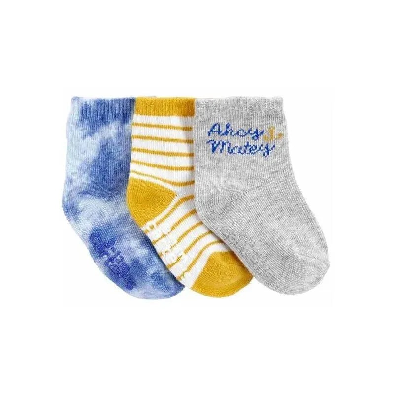 Carters – Baby Boy 3Pk Booties