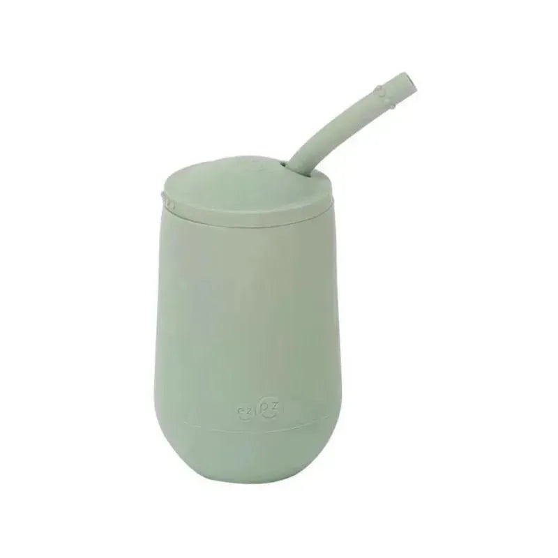 Ezpz – Happy Cup & Straw System, Sage