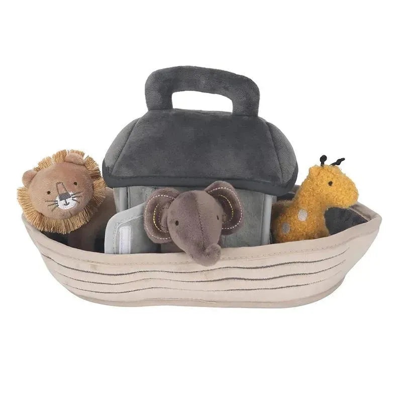 Lambs & Ivy Baby Noah Interactive Plush Boat/Ark with Stuffed Animal Toys