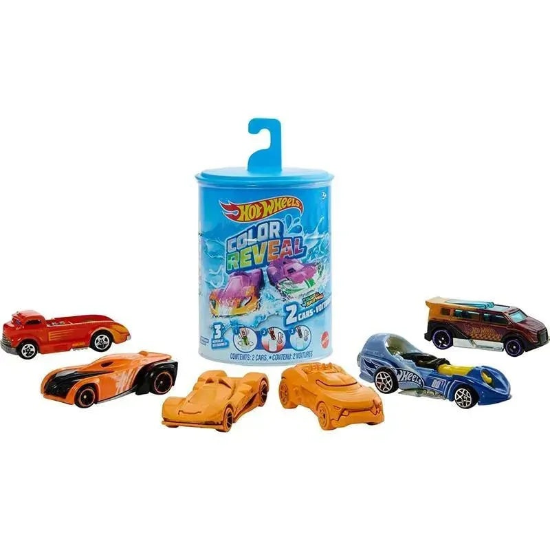 Mattel – 2Pk Hot Wheels Color Reveal Cars or Trucks