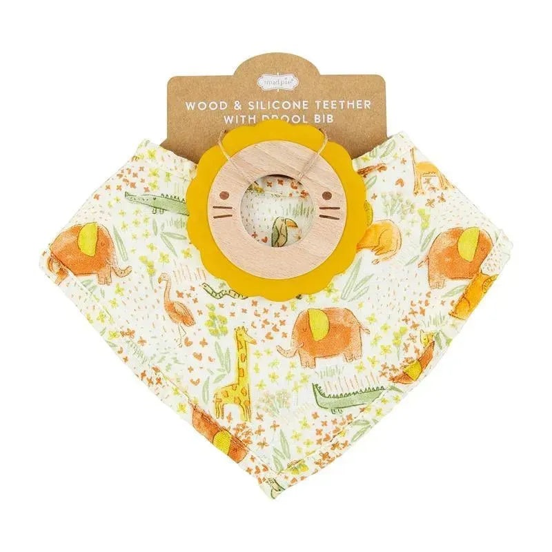 Mud Pie – Safari Bib & Teether Set