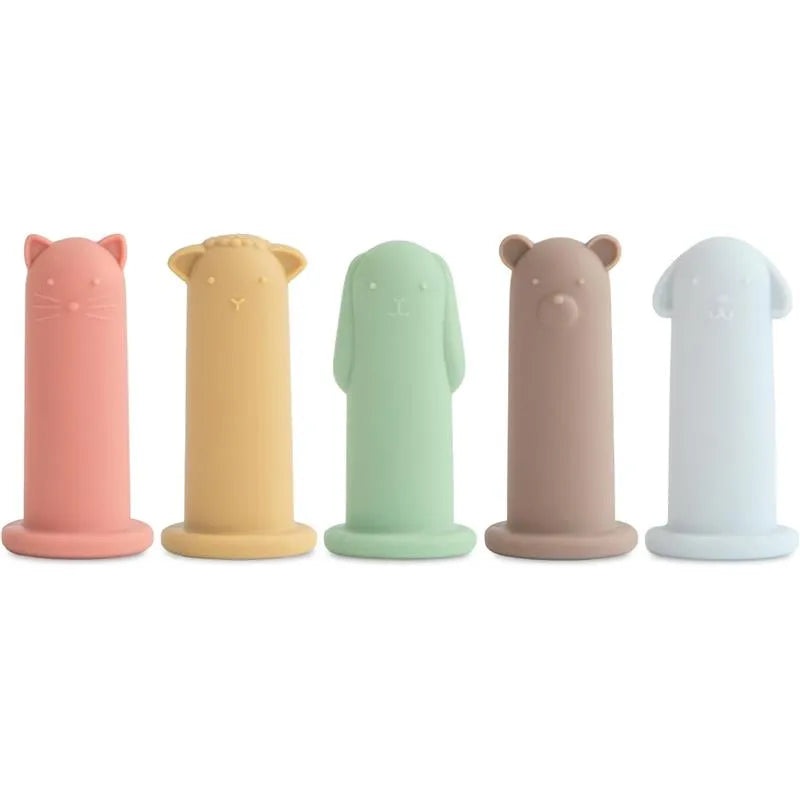 Mushie – Silicone Animal Finger Puppets