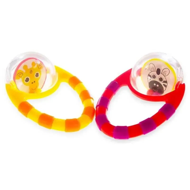 Sassy Flip & Grip Rattle, 2-Pack