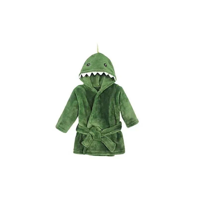 Baby Vision Plush Bathrobes 0-9M, Dinosaur