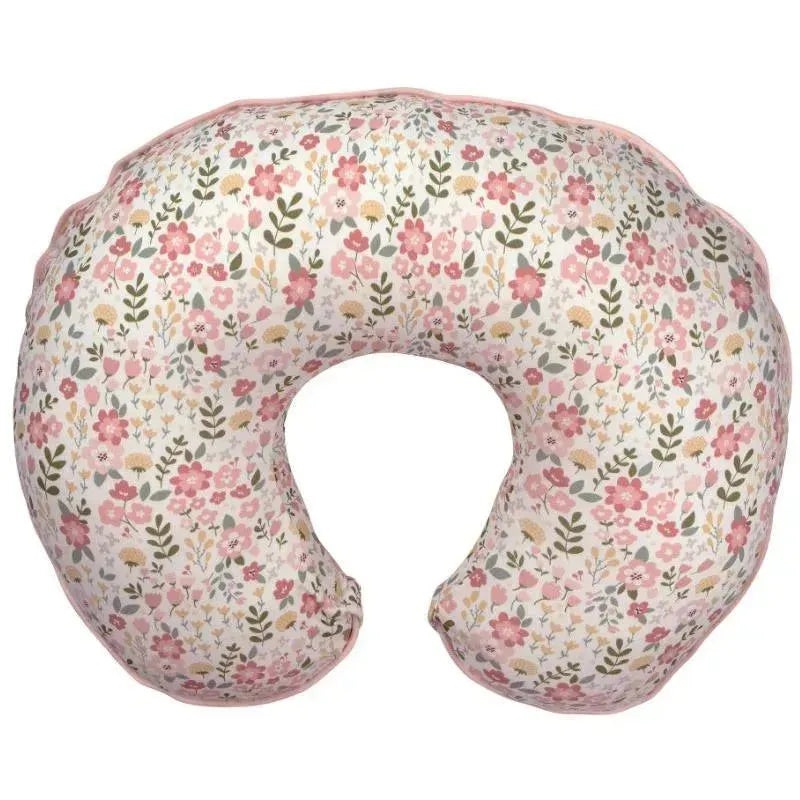 Boppy Pillow Slipcover Organic Cotton, Blush Cottage Garden