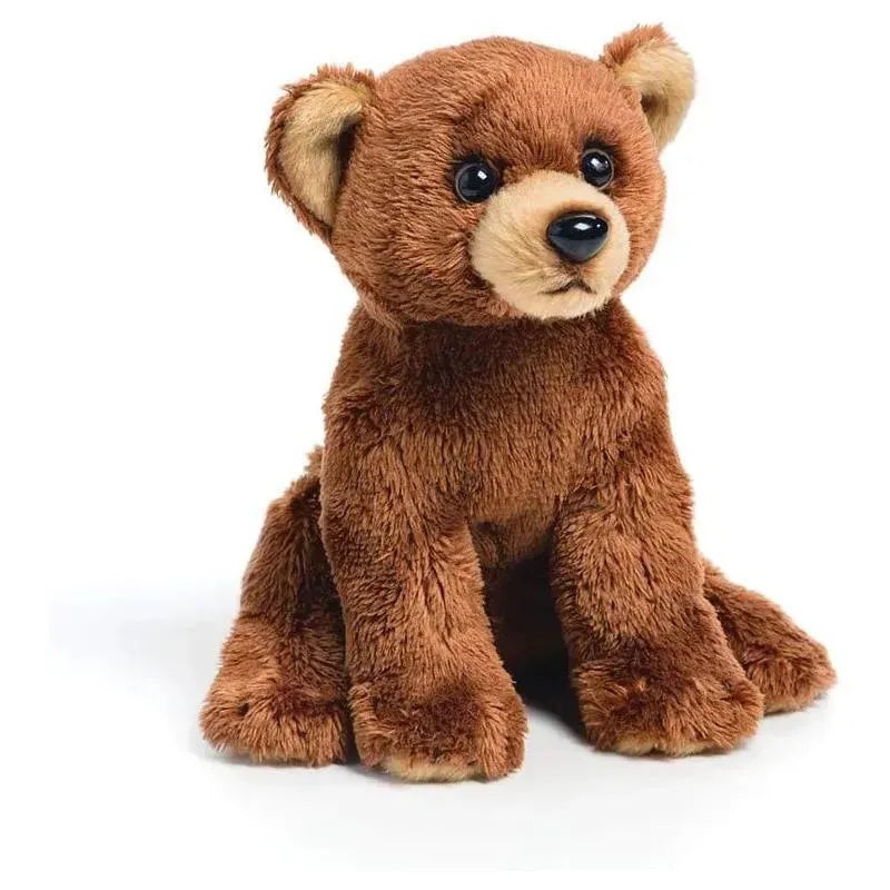 DEMDACO – Brown Grizzly Bear Cub Children’s Plush Beanbag Stuffed Animal Toy