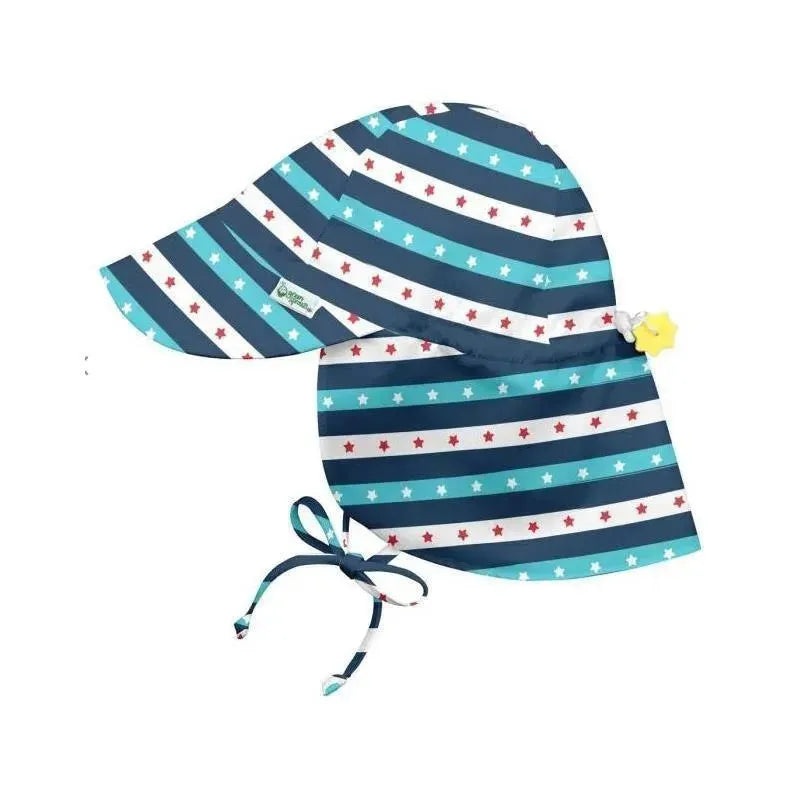 Iplay – Flap Sun Protection Hat, Navy Star Striped
